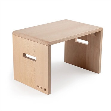 Sebra Step Stool krukje - Wooden Edition