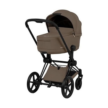 Cybex Priam5 Kinderwagen Compleet Comfort - Matt Black Frame - Coconut Brown